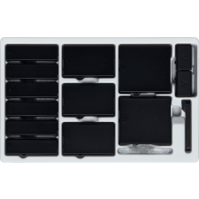 Control4® Contemporary Configurable Keypad Color Kit - Midnight Black