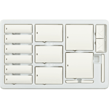 Control4® Decora Configurable Keypads Color Kit - Snow White