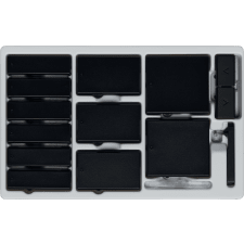 Control4® Contemporary Keypad Dimmer Color Kit - Midnight Black                                                                