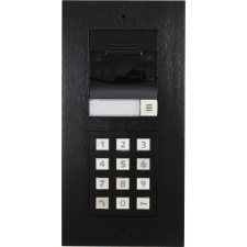 Control4® DS2 Door Station Flush Mount Bundle with Keypad - Black 