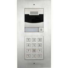 Control4® DS2 Door Station Flush Mount Bundle with Keypad - Brushed Nickel 