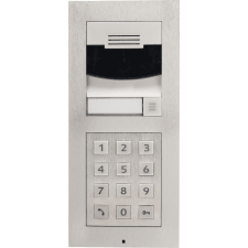 Control4® DS2 Door Station Surface Mount Bundle with Keypad - Brushed Nickel 