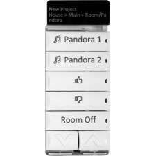 Control4® Pandora Engraved Music Keycaps 