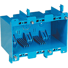 Control4® Carlon B355R Old Work Electrical Junction Box - 3 Gang 