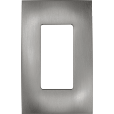 Control4® 1 Gang Faceplate - Matte Stainless 