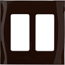 Control4® 2 Gang Faceplate - Brown 