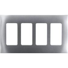 Control4® 4 Gang Faceplate - Aluminum                                                                                          