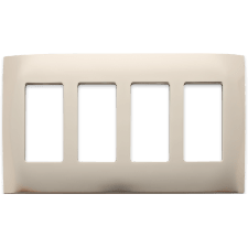 Control4® 4 Gang Faceplate - Satin Nickel 