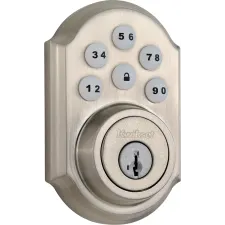 Kwikset SmartCode 910 Keyless Entry Deadbolt - Satin Nickel 