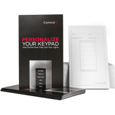 Control4® Smart Lighting Personalization Notepads 