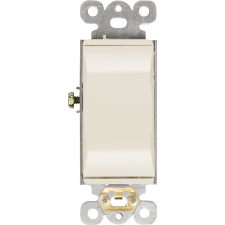 Control4® 120VAC 15A Mechanical Switch - Light Almond