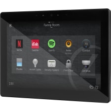 Control4® T4 Series In-Wall Touchscreen - 8' | Black 