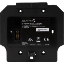 Control4® PoE-Powered Mid-Box In-Wall Touchscreens for T4 