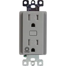 Control4® 120V Receptacle Outlet Switch - Gray 