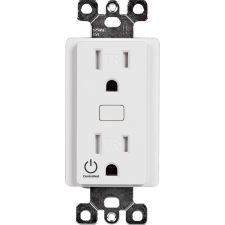 Control4® 120V Receptacle Outlet Switch - Snow White 