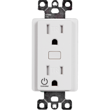 Control4® 120V Receptacle Outlet Switch - White 