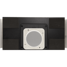 Triad Designer Series In-Ceiling Subwoofer Kit | One DS4 Sub + 300W Rack Amp (Round Microframe Grille) 