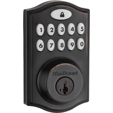 Kwikset SmartCode 914 Deadbolt - Venetian Bronze 