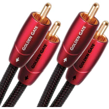 AudioQuest Golden Gate Analog Audio Interconnect Cable RCA-RCA – 1m (3.3 ft) | 5-Pack 