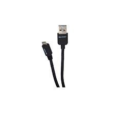 Binary™ USB 2.0 Reversible A Male to Micro B Male Cable - 6.56 Ft (2 M) 