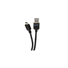 Binary™ USB 2.0 Reversible A Male to Mini B Male Cable - 6.56 Ft (2 M) 