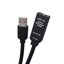 Binary™ USB 2.0 A Male to A Female Extender Cable - 49.2 Ft (15 M) 