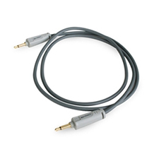 Binary™ Cables B3 Series 3.5mm Mini Mono to 3.5mm Mini Mono Cable - 1.6 Ft (.5 M) 