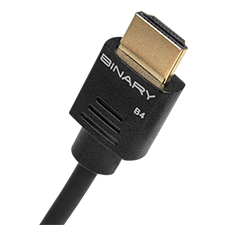 Binary™ B4 Series 4K Ultra HD High Speed HDMI® Cable with Ethernet -.3m (1 ft) 