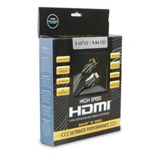 Binary™  B7 Series High Speed HDMI® Cable with Ethernet - Retail Pkg | 10 ft (3 M) 