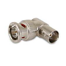 Dolphin Components BNC Female to Male Right Angle Adapter - Pack of 10 