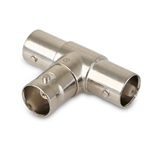 Dolphin Components BNC Female-Female-Female T-Adapter - Pack of 10 