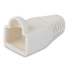 Dolphin Components RJ45 Boots - (White | Pack of 100) 