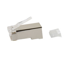 Wirepath™ RJ45 Connectors for Category Shielded Wire - Pack of 50 