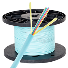 Wirepath™ 12 Strand Micro Distribution Fiber Optic Cable - 1000 Ft 