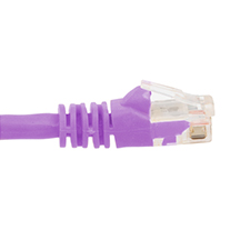 Wirepath™ Cat 6 Ethernet Patch Cable - 2 ft | Purple                                                                          