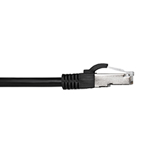 Wirepath™ CAT6 Shielded Ethernet Patch Cable - 2ft  (Black | Pack of 5) 