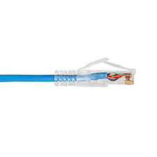 Wirepath™ CAT6 ThinRun Ethernet Patch Cable - 7ft | Blue 
