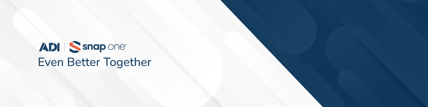 ADI and Snap header with Logo