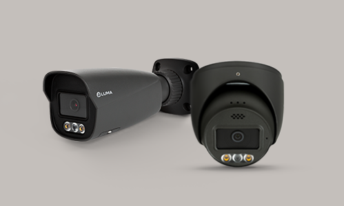Luma IP Bullet and turret Cameras