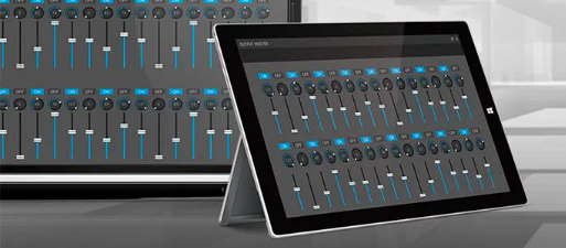 Yamaha Keypad Control system