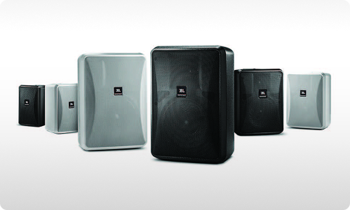 JBL family shot of speakers