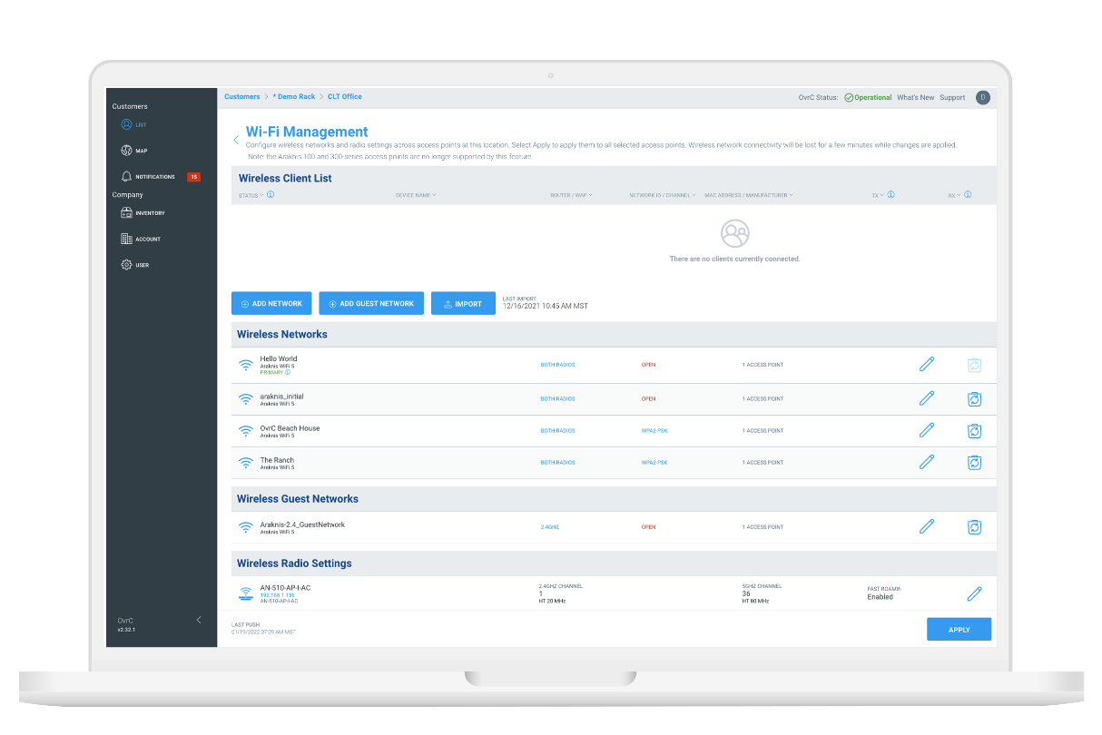 OvrC on a desktop