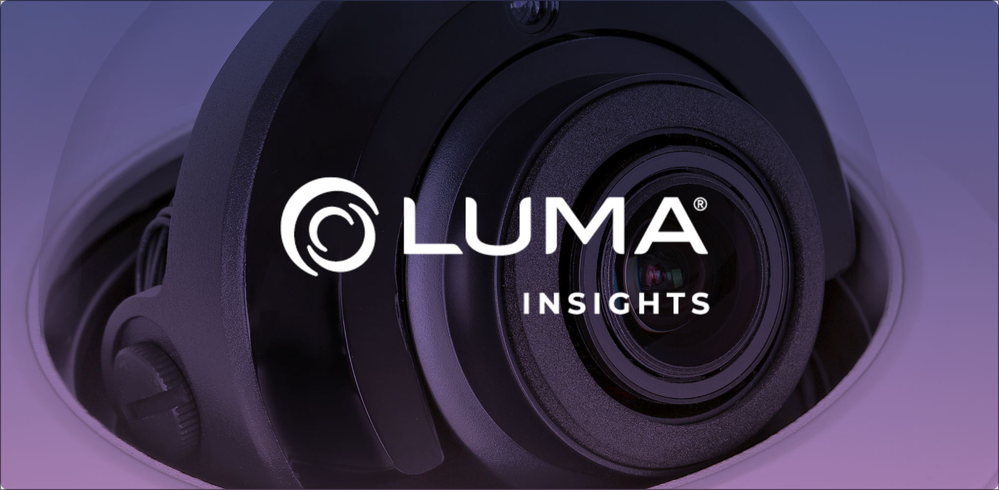 Luma Insights header image with logo