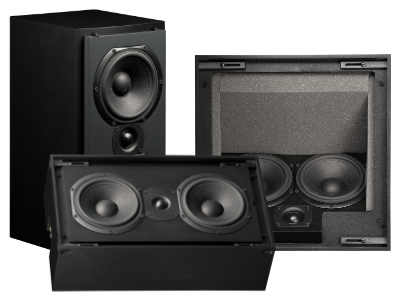 Triad LCR speakers