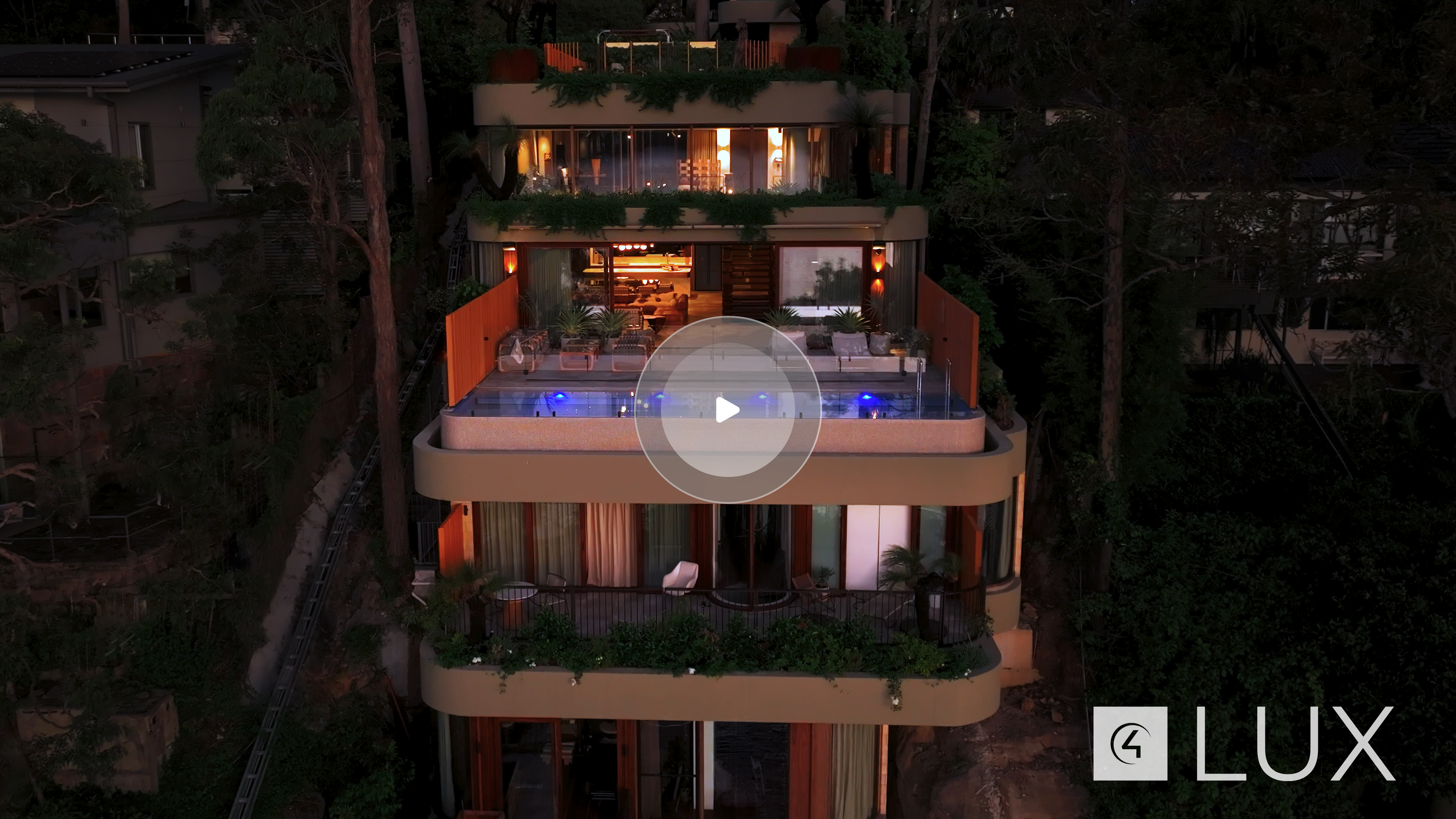 Video screen grab for Lux Lighting Lifestyle Video