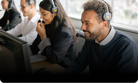 Call center environment