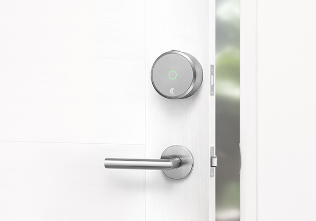 Door with smart locks
