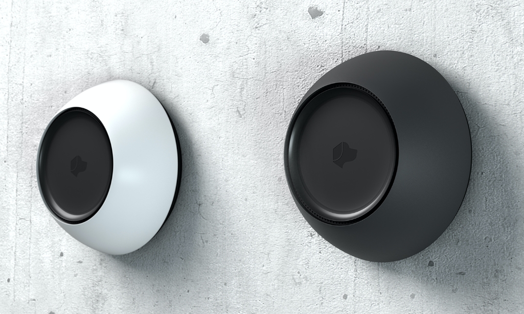 Josh.ai Micro in white and black