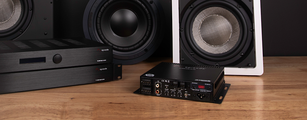 Episode subwoofer amps