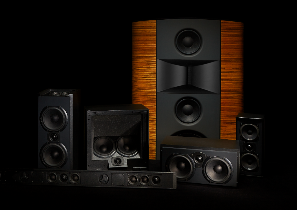 Family shot of Triad speakers